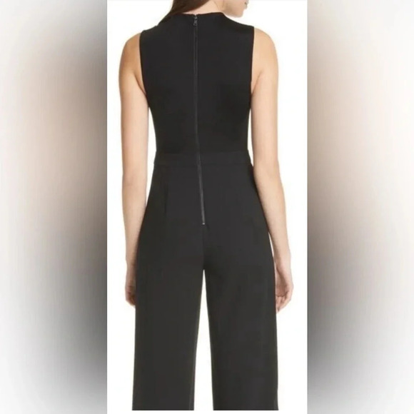 Alice & Olivia Ivy Cutout Shoulder Sleeveless Wide Leg. Size 4 - Picture 2 of 11